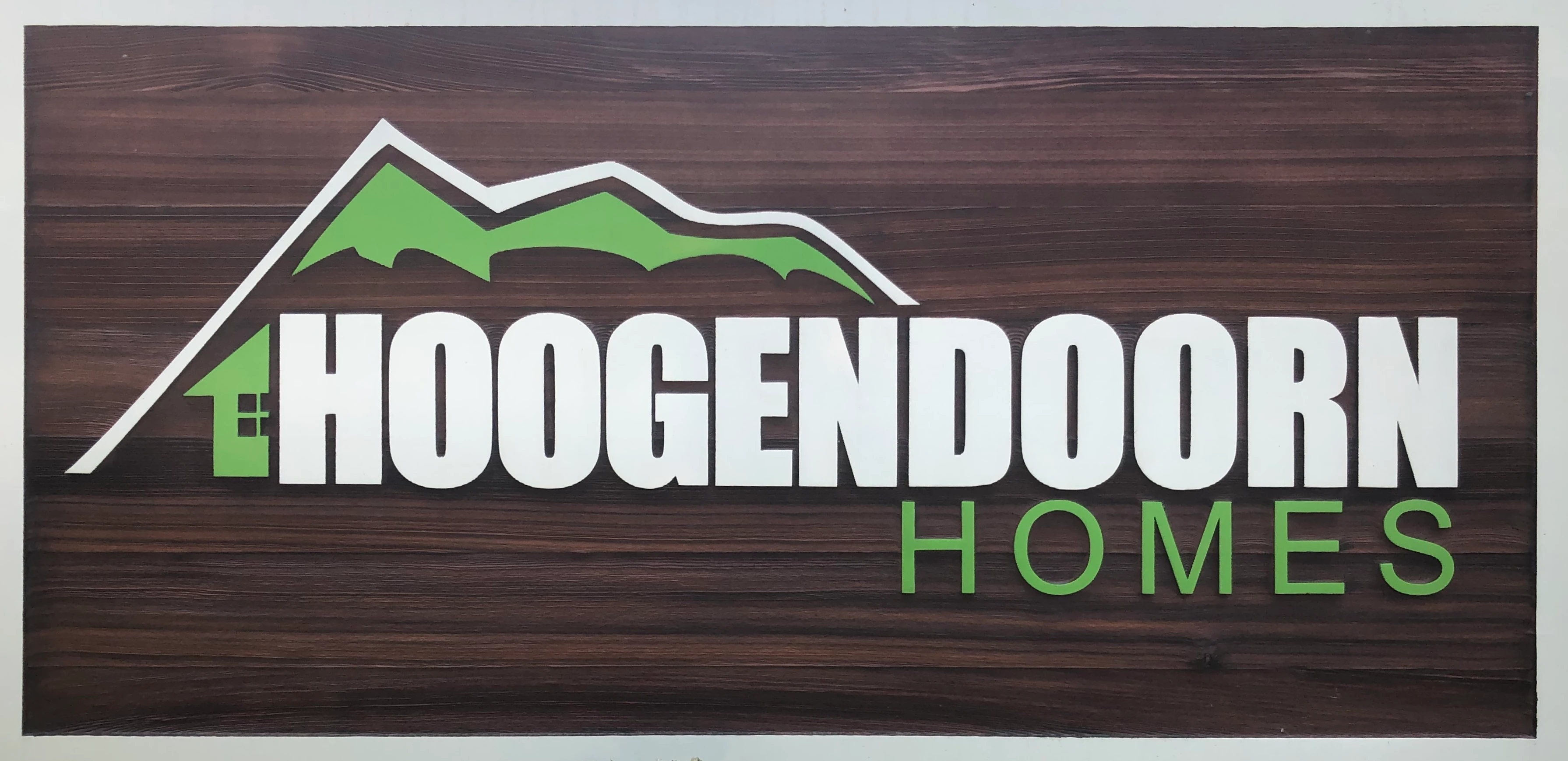 Hoogendoorn wooden sign